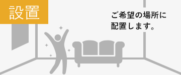 設置