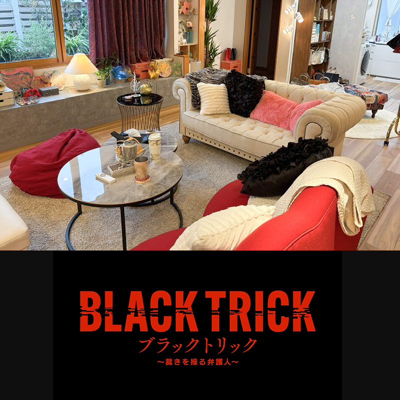 TVドラマ『ブラックトリック～裁きを操る弁護人～』 インテリア美術協力アイテム