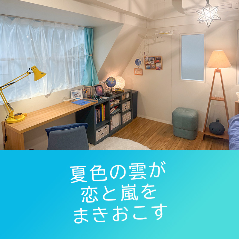 TVドラマ『夏色の雲が恋と嵐をまきおこす』 インテリア美術協力アイテム