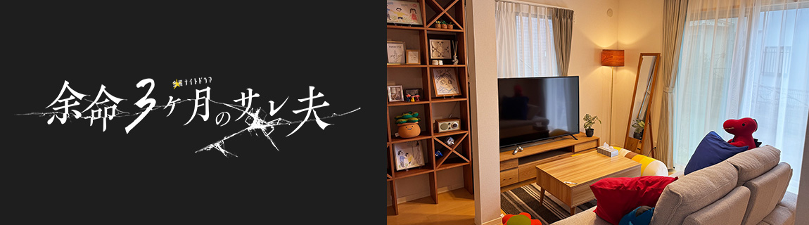 TVドラマ『余命3ヶ月のサレ夫』 インテリア美術協力アイテム