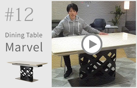 大理石ダイニングテーブル Marvel マーベル