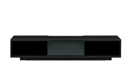 ブラックカラーのテレビ台