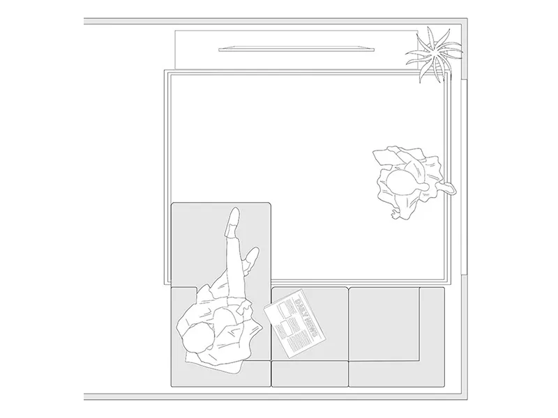ベランダや窓への動線を確保したい場合