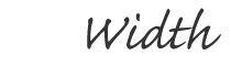 Width