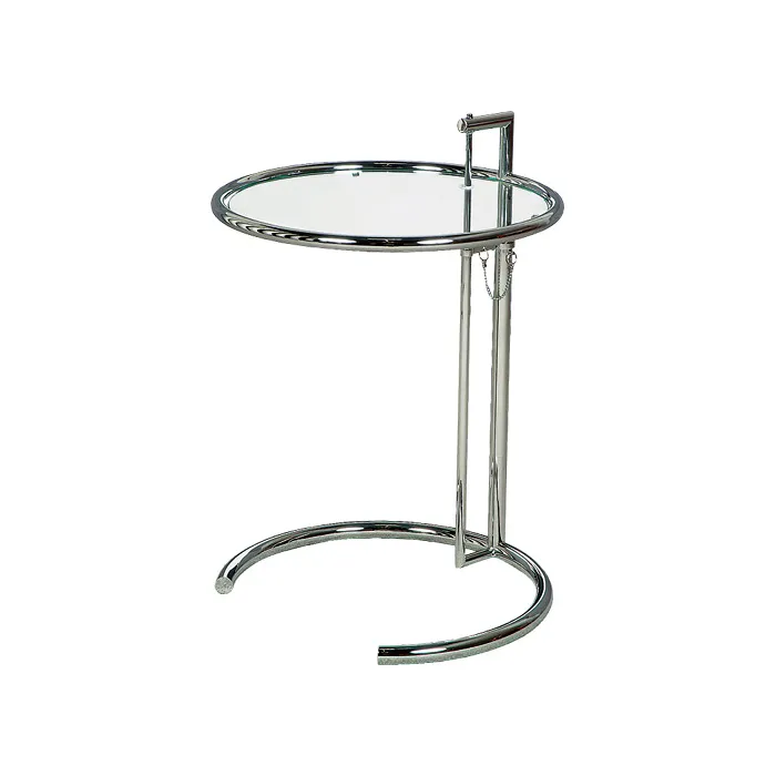 シンプルでスタイリッシュなガラスサイドテーブル「Eileen Gray(アイリーン・グレイ)」のデザイン
