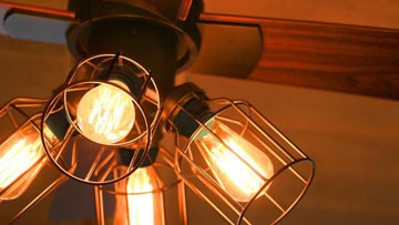 クラシックシーリングファン 4灯タイプ 照明/シーリングファン「VINTAGE collection」/4-lights - 家具