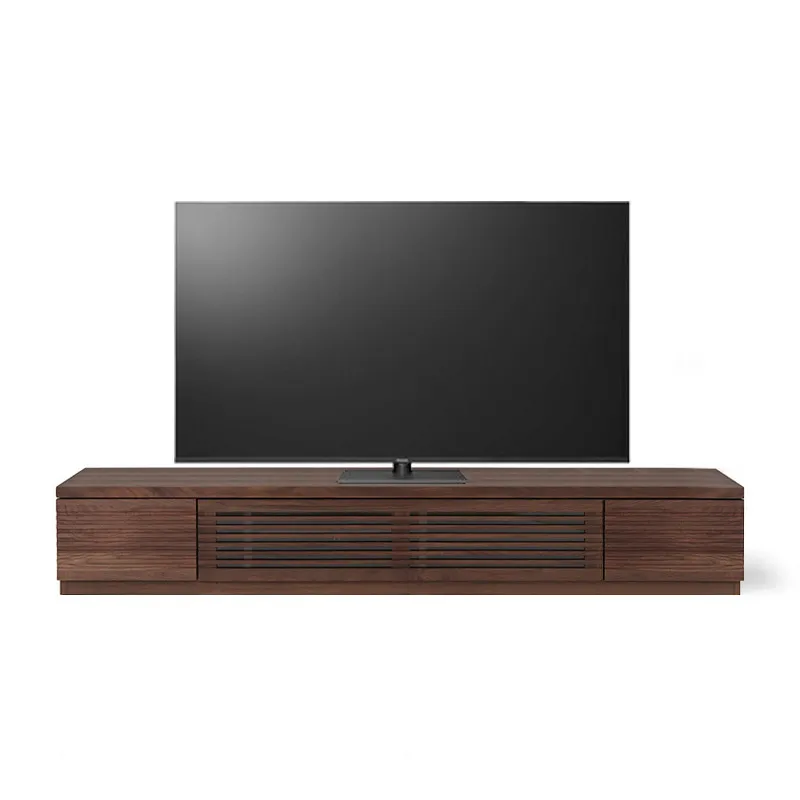 スリットがシャープでスタイリッシュ。ナチュラルモダンなロータイプのテレビ台ROOK(ルーク)のサイズ