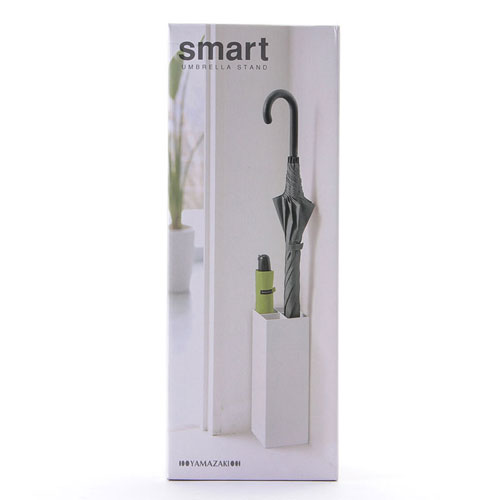 直線的でシンプルなデザインが美しい傘立て「Smart」