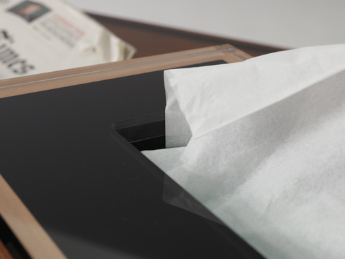 クールでナチュラルなティッシュボックスDix/W Tissue box(ディスダブリュー)