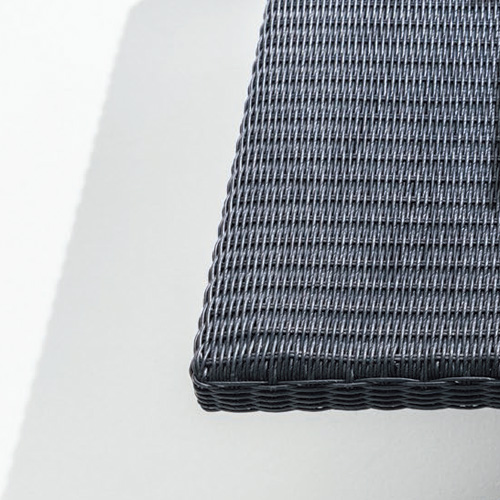 人工ラタンを使用したガーデン家具「PATIO PETITE」MAシリーズの本体素材