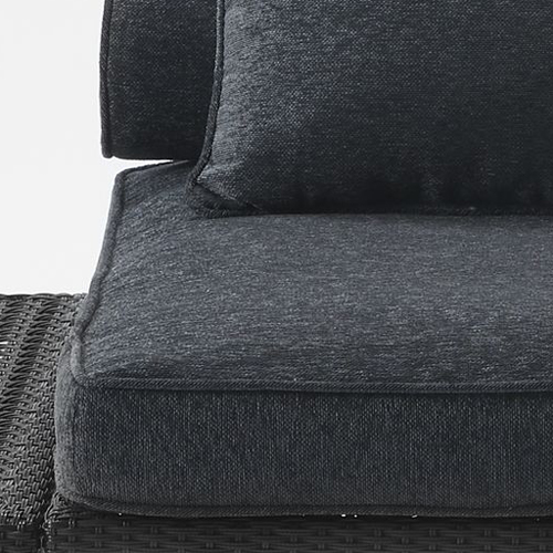 人工ラタンを使用したガーデン家具「PATIO PETITE」MAシリーズのクッション素材