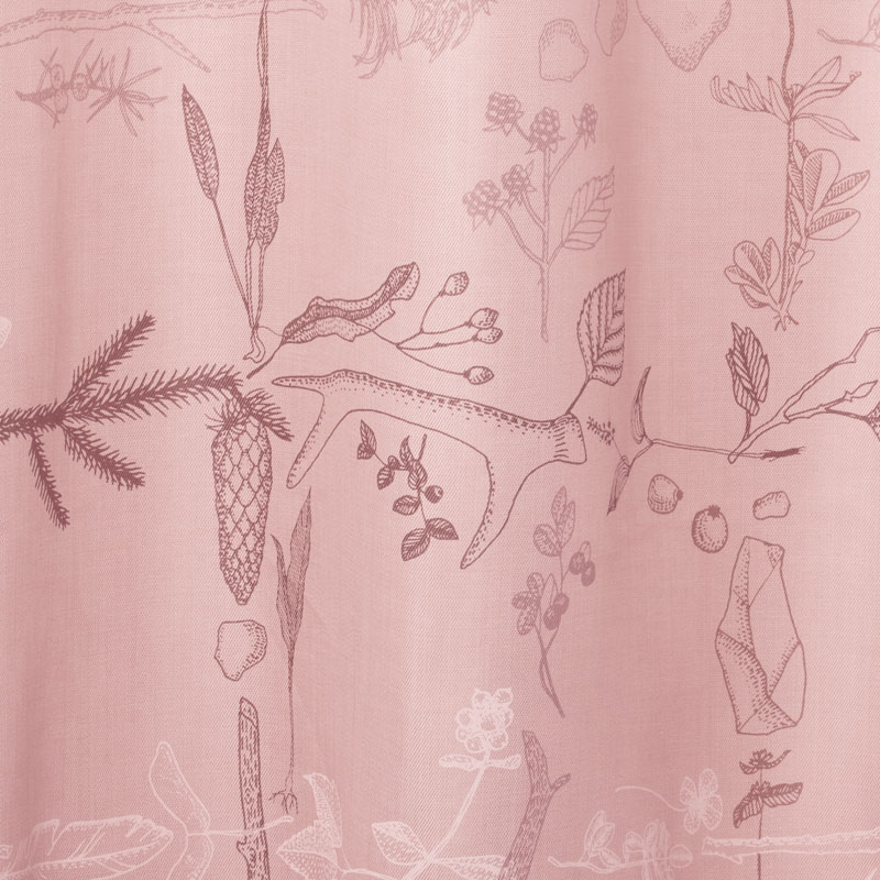 SAANA JA OLLIによるカーテン「AFTER THE STORM(アフターザストーム)」のピンク