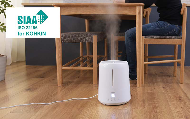 超音波式上部給水加湿器 湿度コントロール機能付