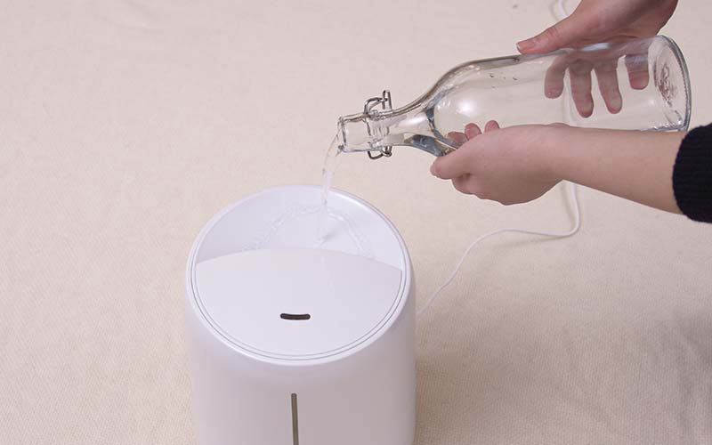 超音波式上部給水加湿器 湿度コントロール機能付