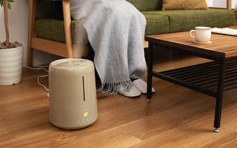 超音波式上部給水加湿器 湿度コントロール機能付