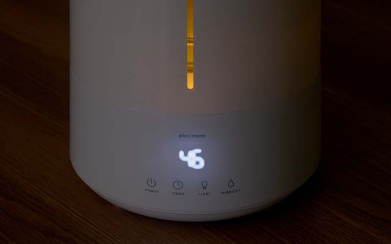 超音波式上部給水加湿器 湿度コントロール機能付