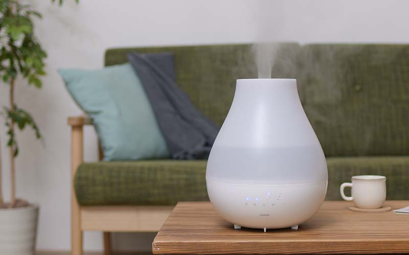 ダブル抗菌上部給水ハイブリッド式加湿器