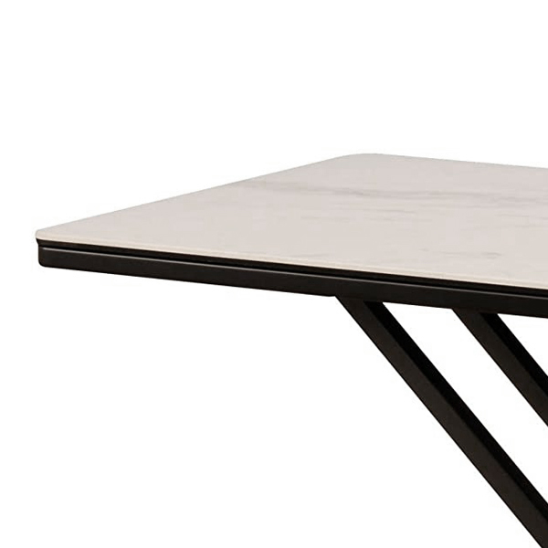 高機能のセラミックを使用したシンプルモダン昇降式テーブルの天板