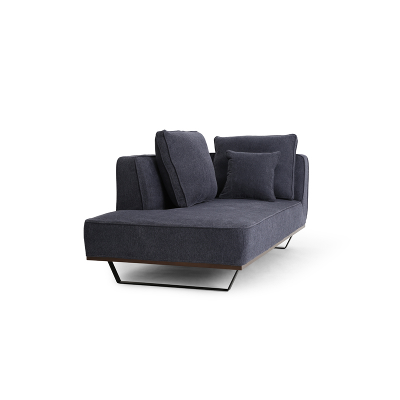 2.5人掛けソファーのシンプルデザインなローソファー「Libero(リベロ)」のダークブルー