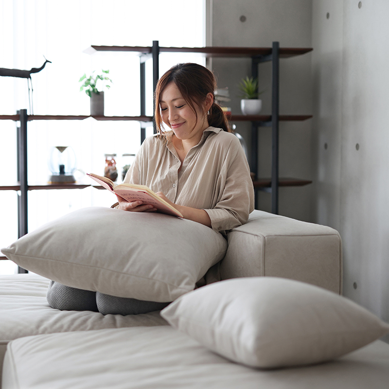 様々なスタイルに対応する3.5人掛けソファーセットLisse(リッセ)