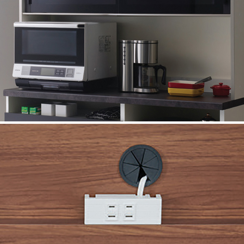 キッチンボード「SY」の家電収納スペース