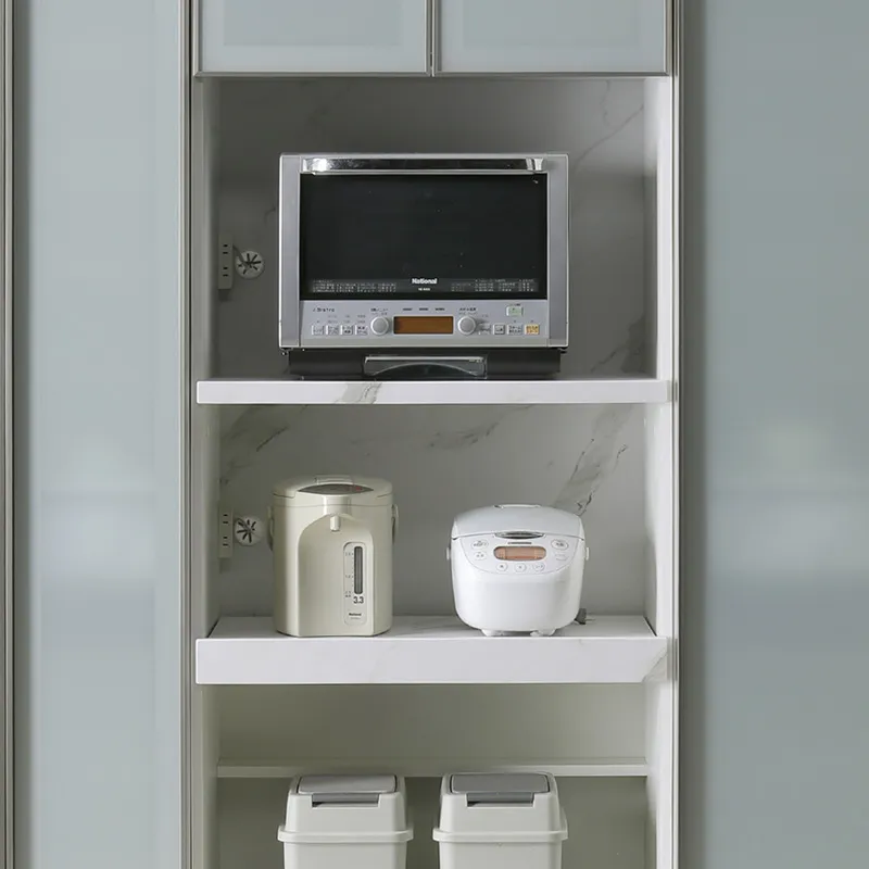 スマートでスタイリッシュなモノトーン食器棚「NOVA(ノヴァ)」の耐荷重