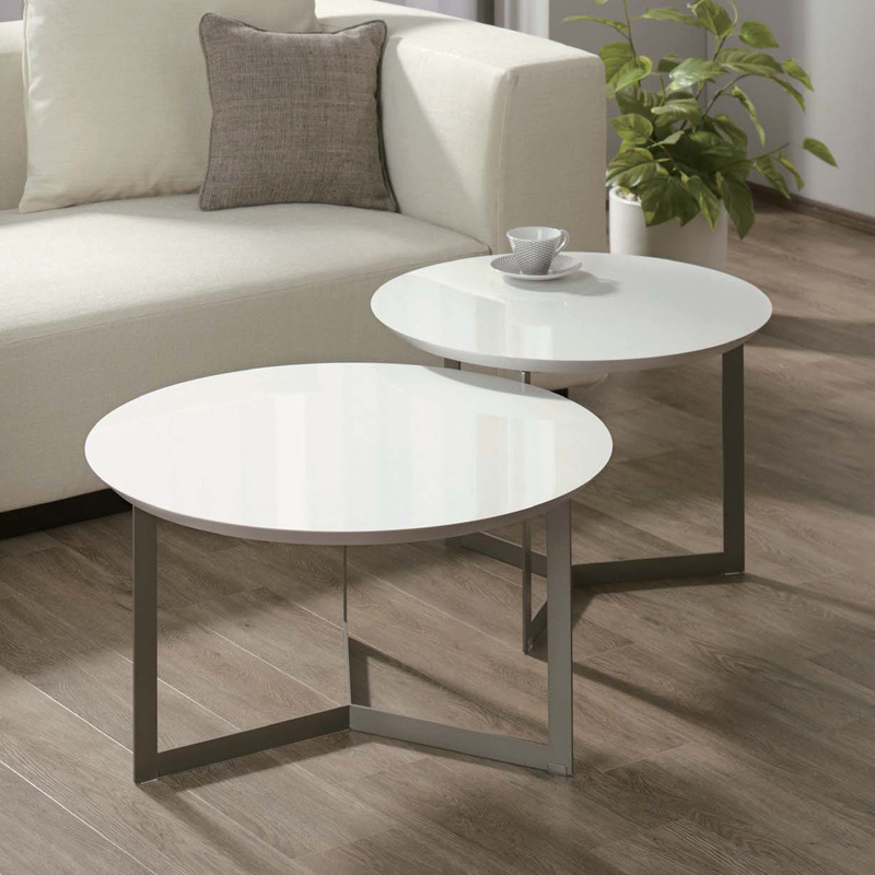 パモウナ TU Circle リビングテーブル 直径58cm