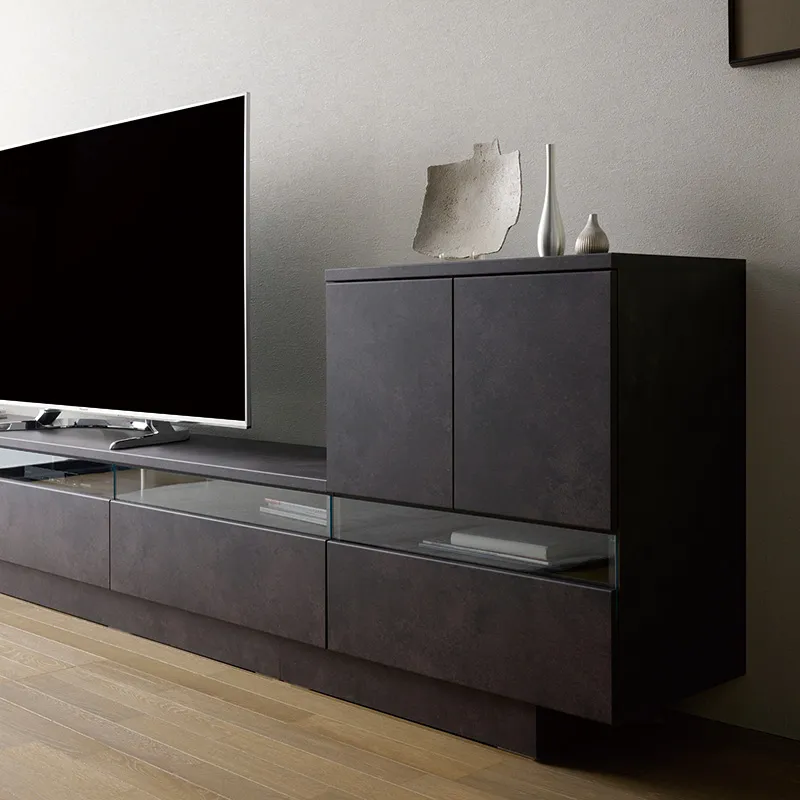 スマートでスタイリッシュなパモウナのテレビボード「RD」のチェスト
