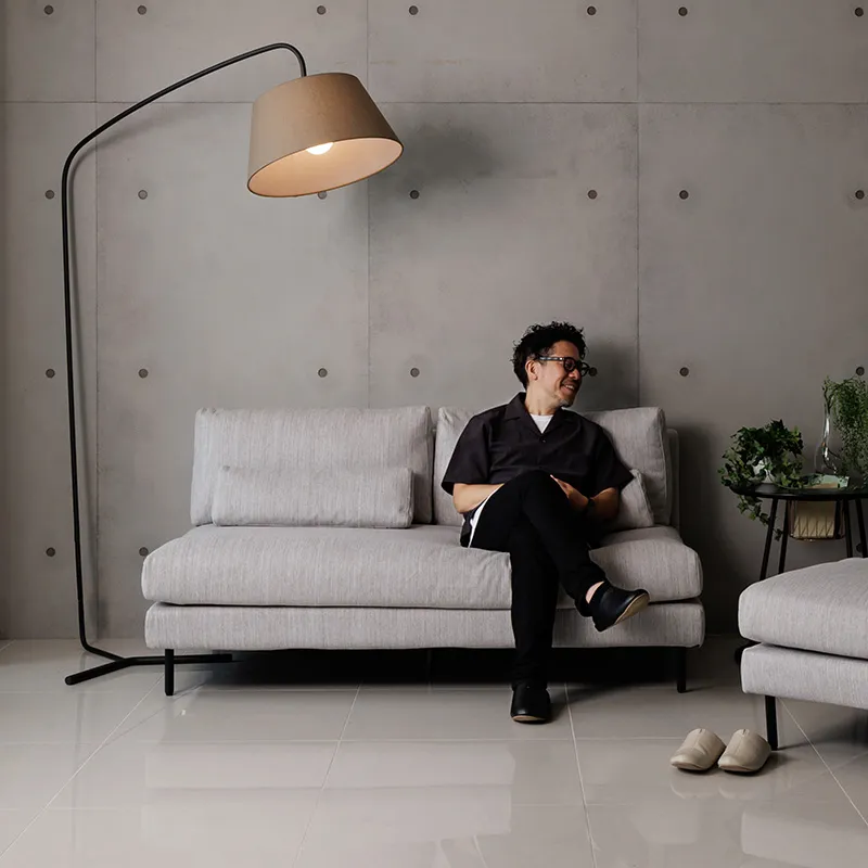 組み合わせ自由な肘掛けなしソファー「STELA(ステラ)」のサイズ