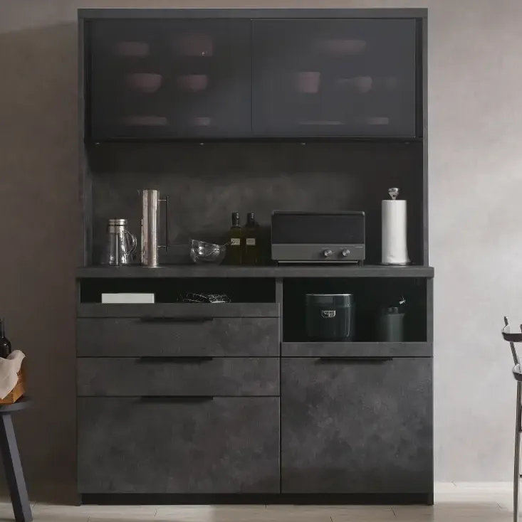 スマートでスタイリッシュなパモウナの食器棚「ID」のサイズ