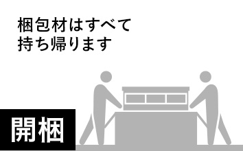 開梱