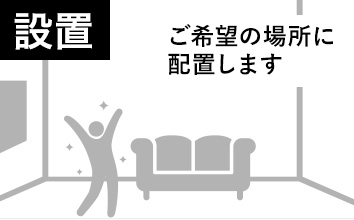 設置