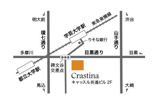 目黒店 map