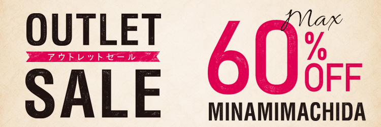 OUTLET SALE 60%OFF
