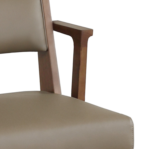 ダイニングチェア「イライ」/肘付き/回転チェア - 家具・インテリア