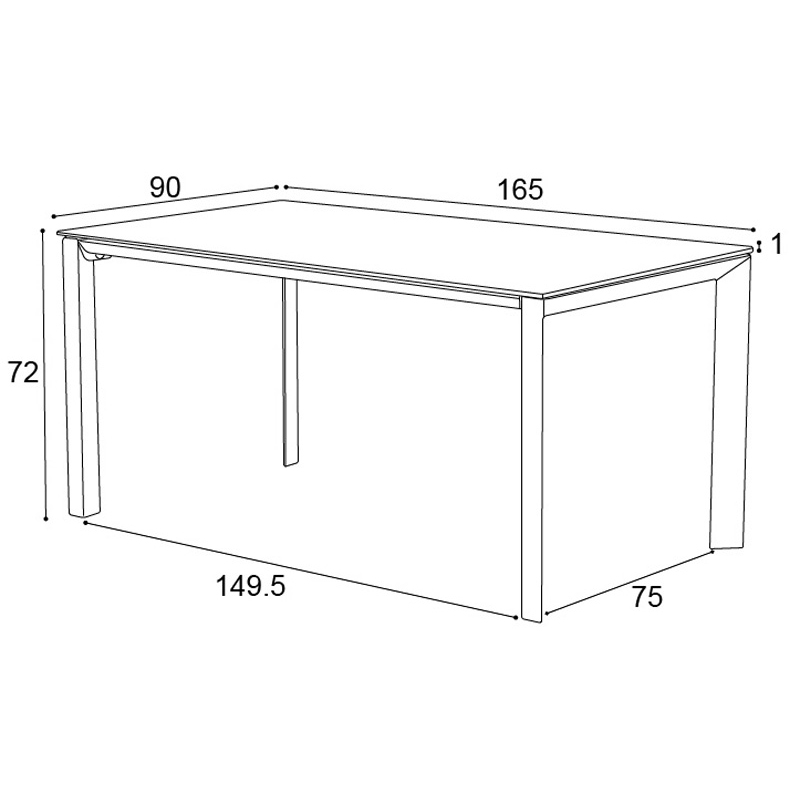 スタイリッシュモダン ダイニングセット JTSD10013×D20109 - 家具
