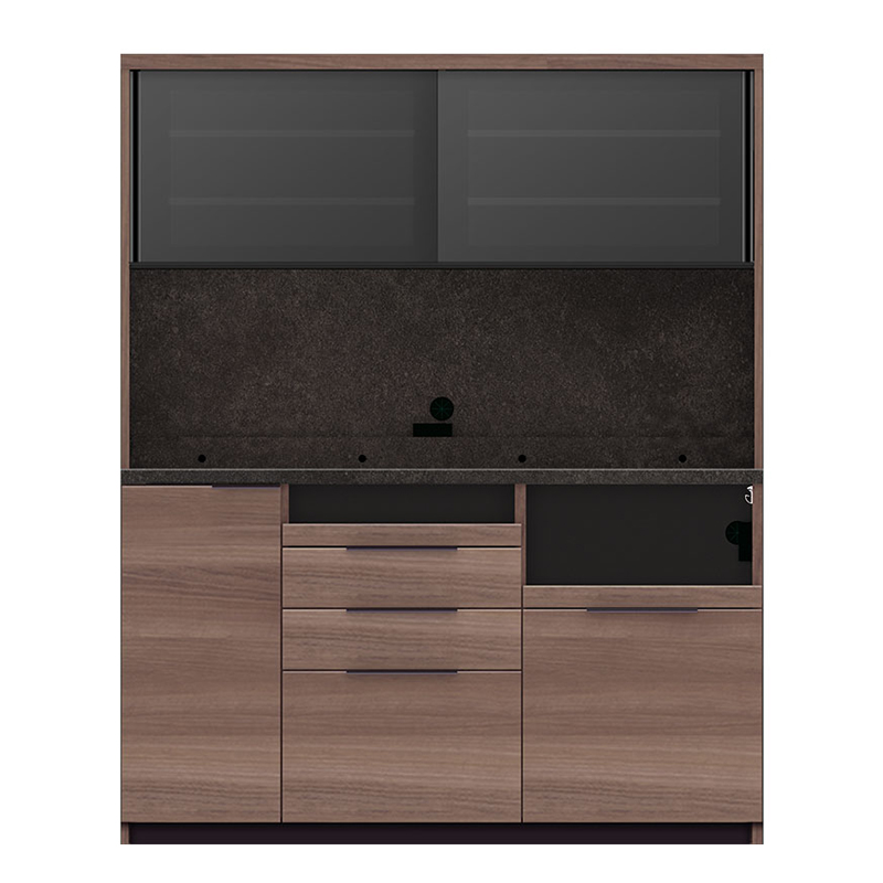 パモウナ Pamouna ID 食器棚 キッチンボードIDA-1602R 下台 Pamouna（パモウナ）キッチンカウンター「IDA-1602R下台」幅160cm 奥行