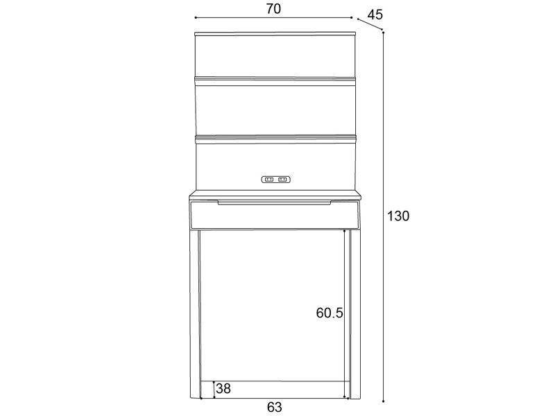 大決算セール5％オフ！】デスクシェルフ「SAZAVY」 | 家具・インテリア
