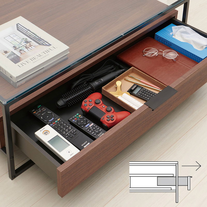 BOX付コンソールテーブル「IR」 - 家具・インテリア通販の【公式