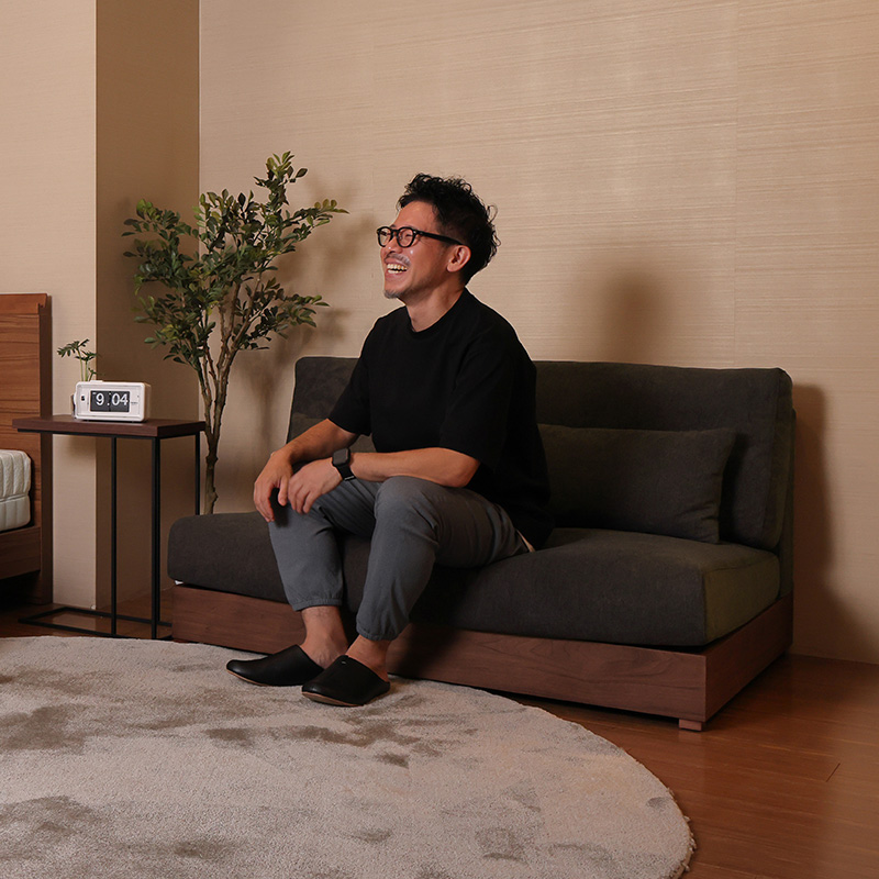 大決算セール10％オフ！】1.5人掛けソファー「Lire(リール)」/肘なし