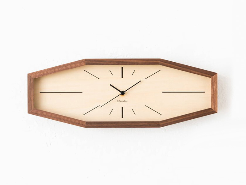 【CHAMBRE】LINE  CLOCK/幅45cm