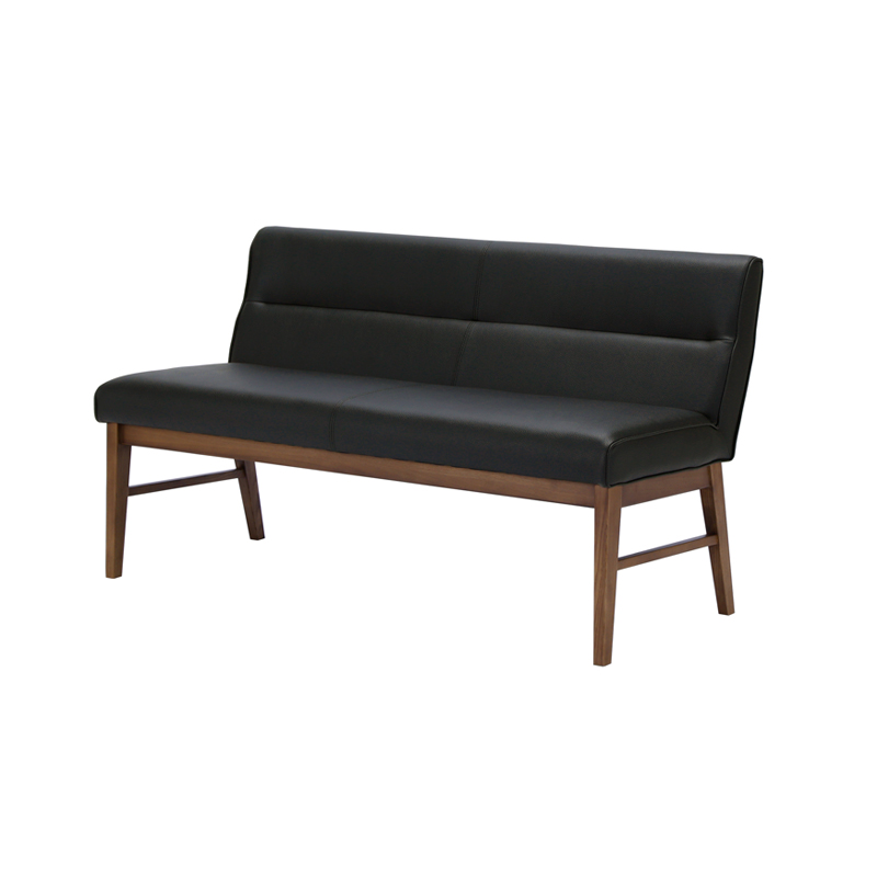 年末年始セール5％オフ！】背付きベンチ「WALT(ウォルト)」 - 家具