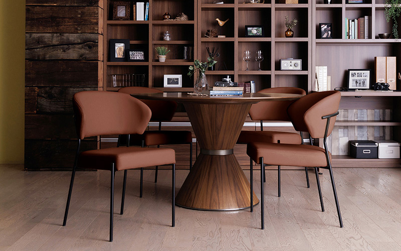 年末セール10％オフ！】ラウンドコミニュケーション ダイニングセット