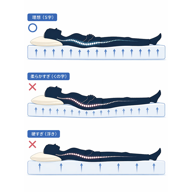 理想の寝姿勢