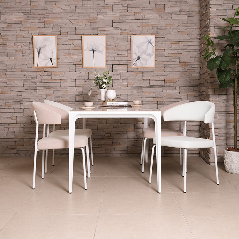 ホテルライク ダイニングセット D12005,6-テーブル天板カラー