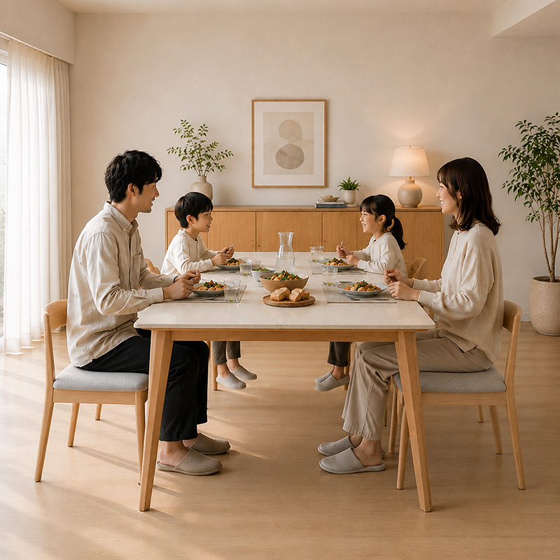 小さな子どもがいる場合のダイニングチェア