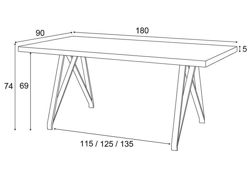Compass (コンパス) センターテーブル 110cm リビングテーブル「compass(コンパス)」 - 家具・インテリア通販