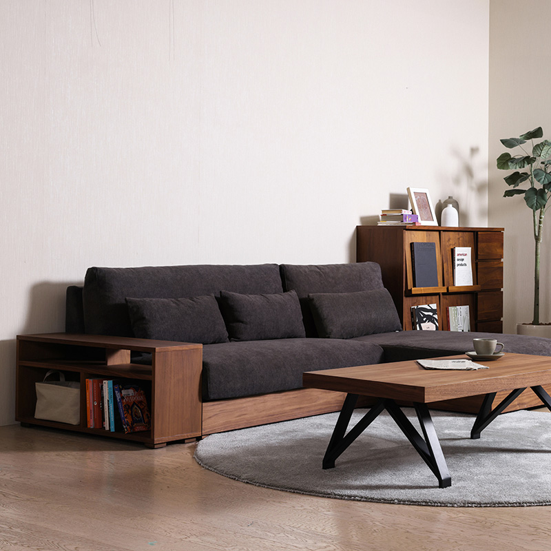 サイドシェルフテーブル「Lire(リール)」 - 家具・インテリア