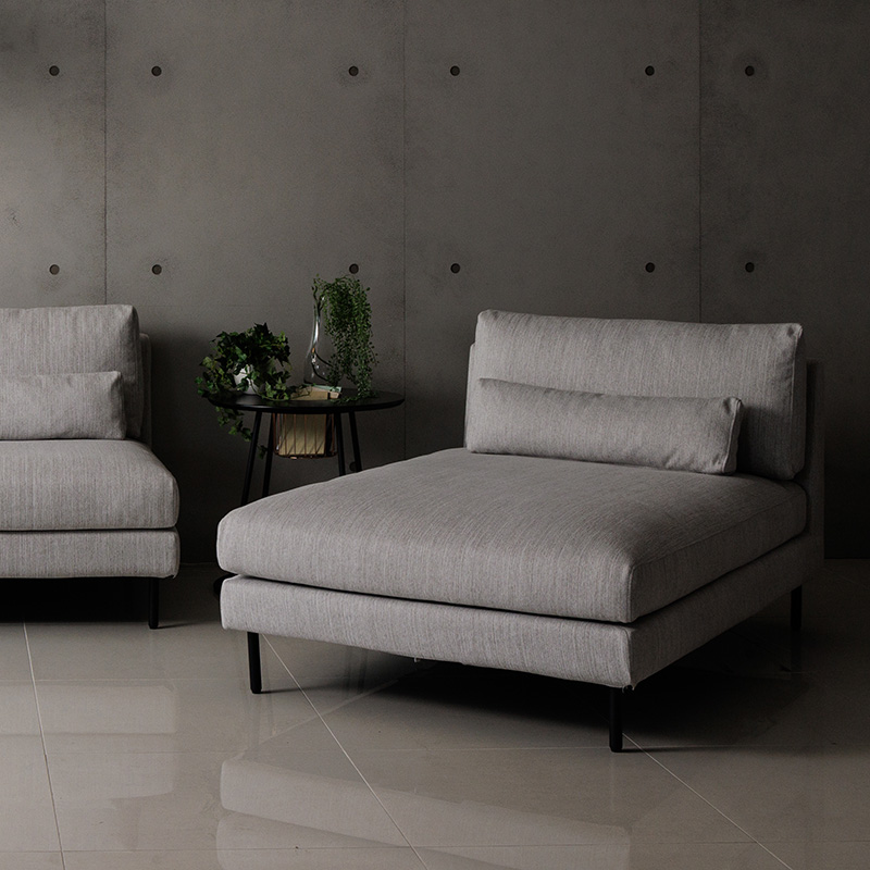 大決算セール10％オフ！】シェーズロング「STELA(ステラ)」/肘なし