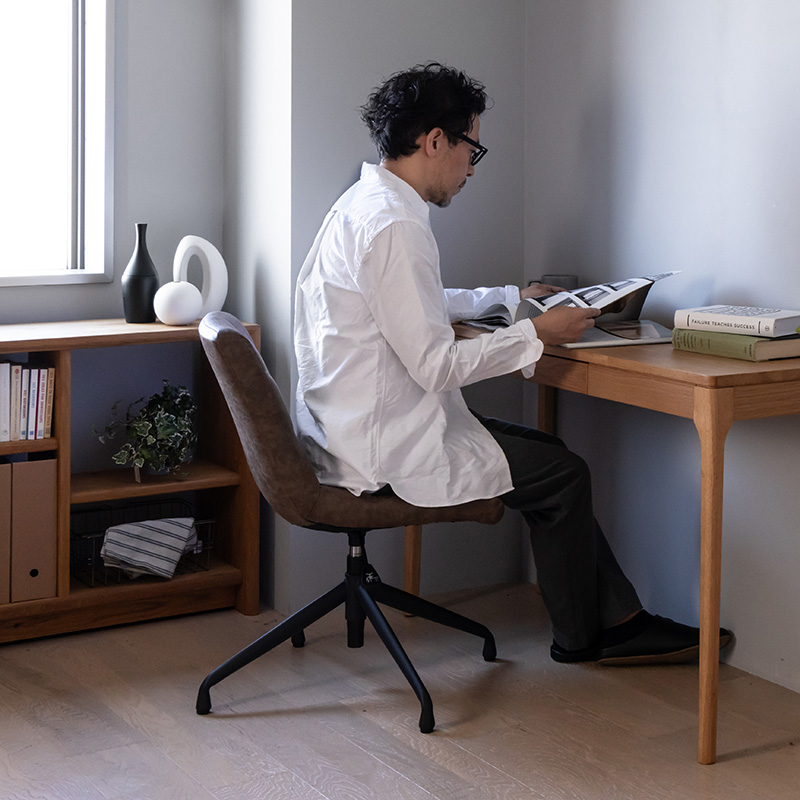 家具フェス5％オフ対象商品※】ダイニングチェア/昇降式/360度